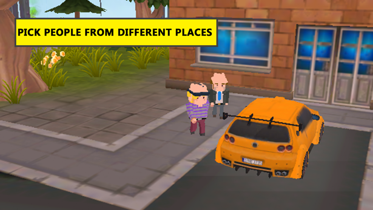 Blocky Taxi Drive Simulator 3D好玩吗 Blocky Taxi Drive Simulator 3D玩法简介