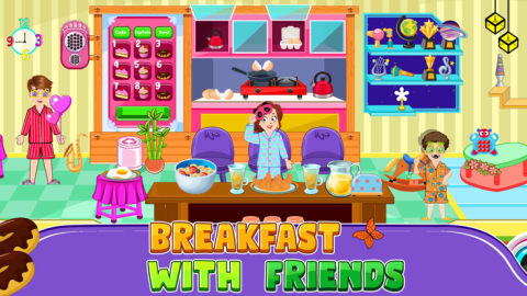 My BFF House 睡衣派对截图