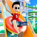 水滑道上坡公园3D模拟人生