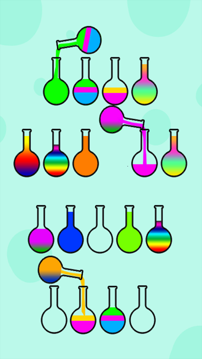 水排序彩色益智好玩吗 水排序彩色益智玩法简介