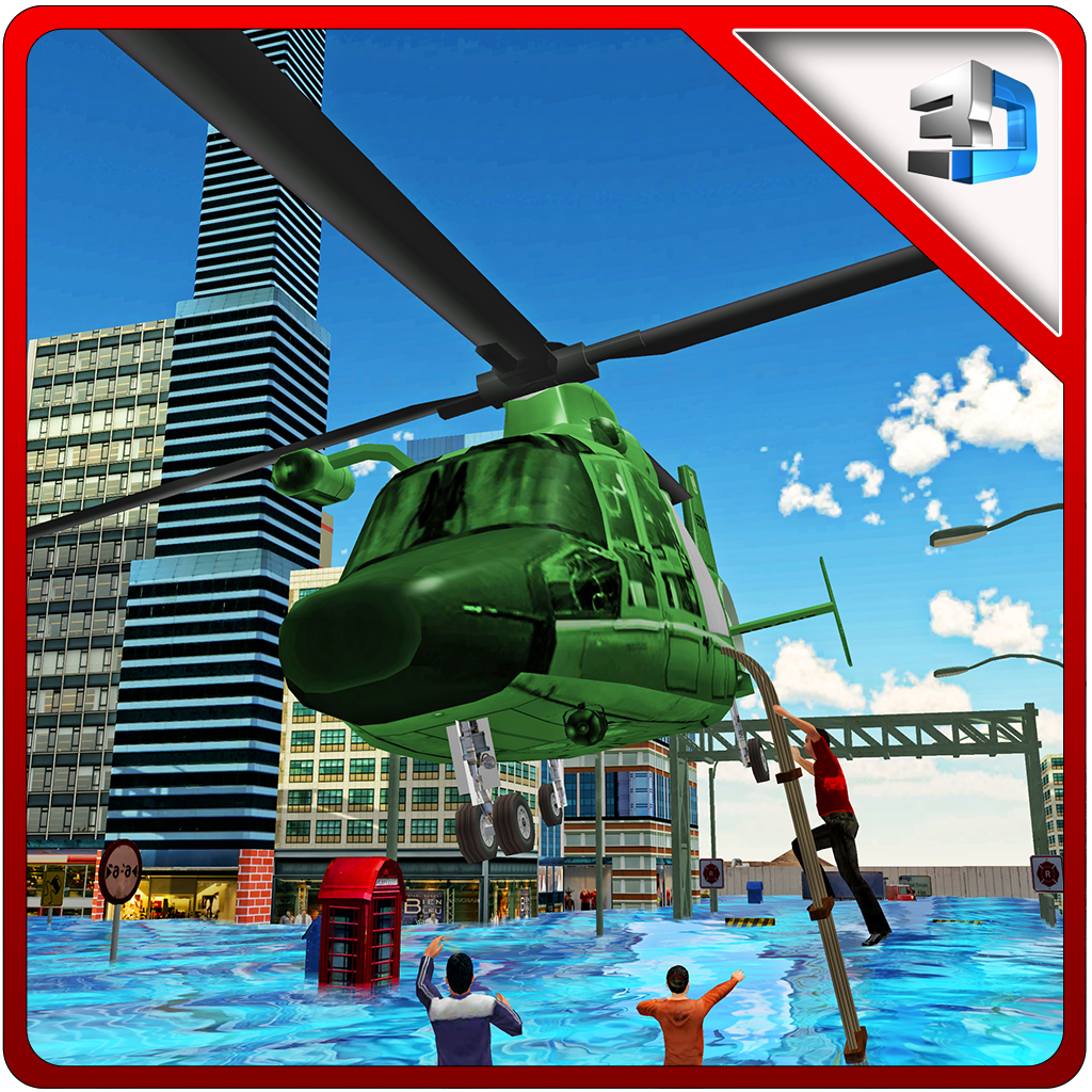 城市直升机救援＆飞行sim