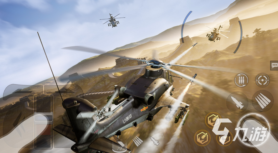 有趣的直升机空战手游下载 好玩的直升机手游推荐2023