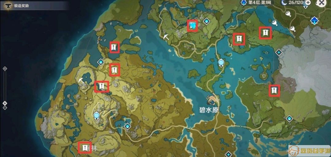 原神璃月地灵龛分布图