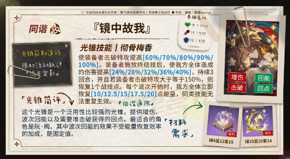 崩坏星穹铁道阮梅光锥怎么搭配