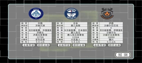 职业足球生涯截图