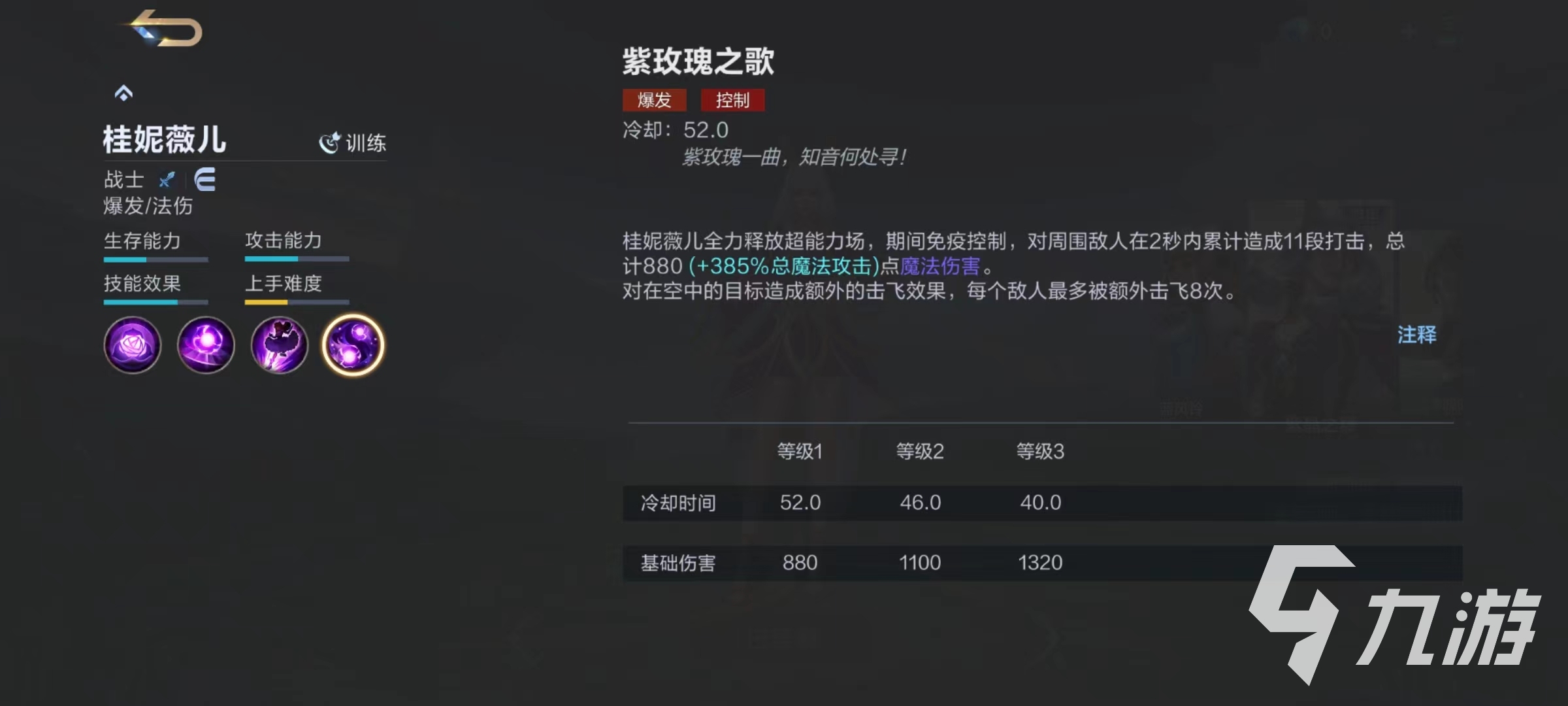 决胜巅峰桂妮薇儿技能好用吗 桂妮薇儿技能效果介绍