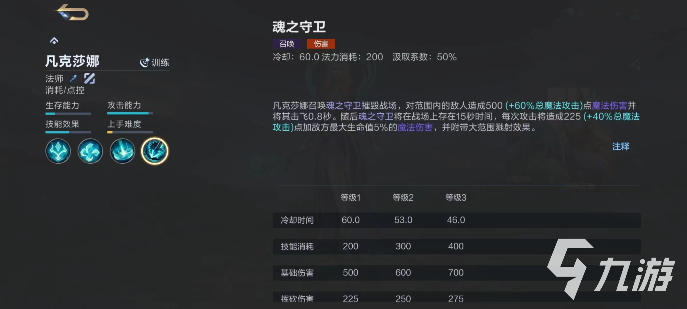 决胜巅峰凡克莎娜技能怎么样 凡克莎娜技能使用技巧详解
