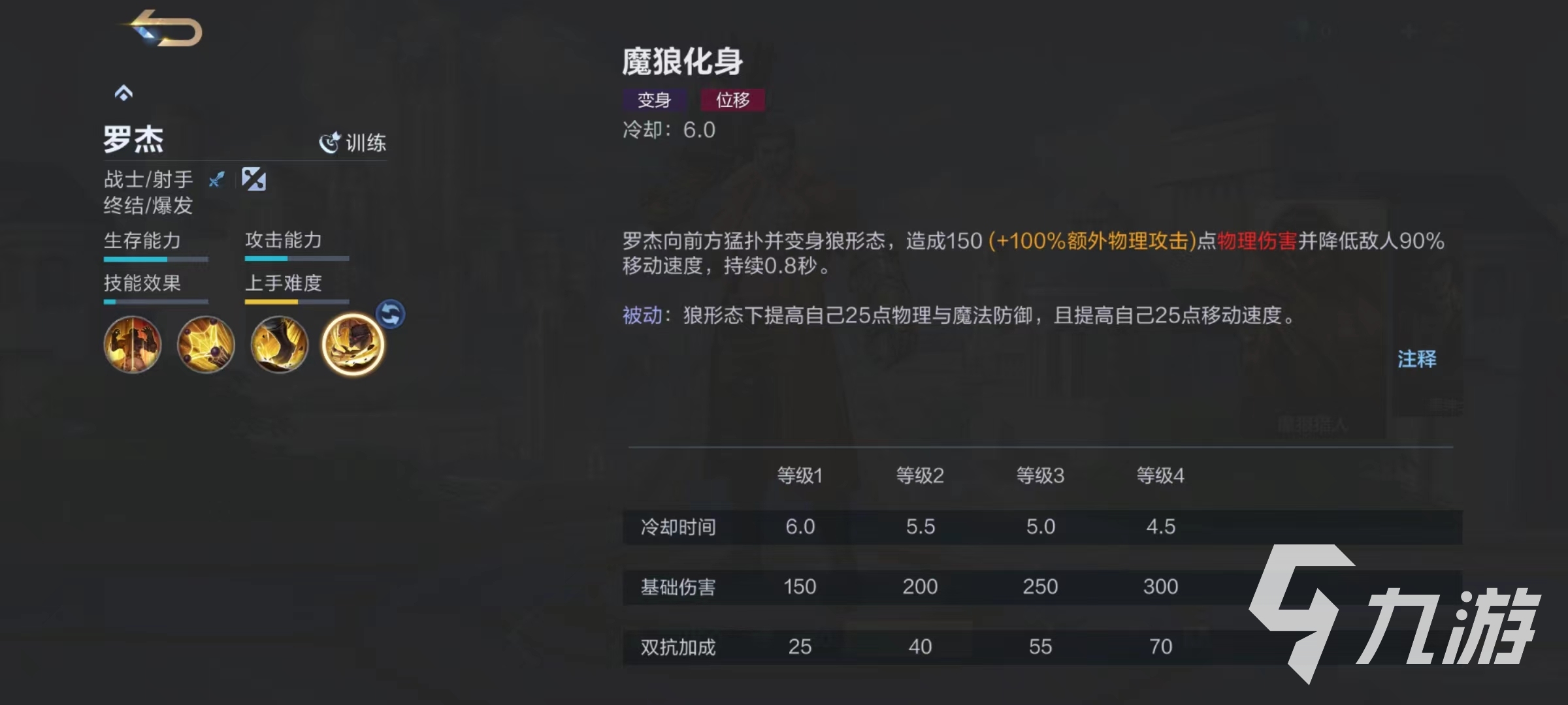 决胜巅峰罗杰技能怎么用 罗杰技能效果及使用详解
