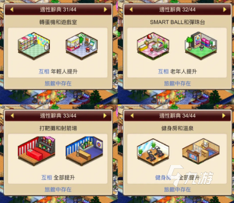 温泉物语2契合度辞典总汇 温泉物语2契合度辞典大全分享