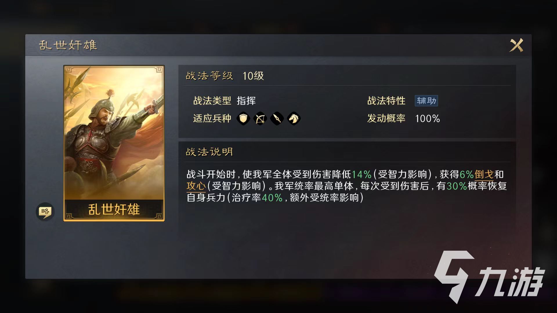 三国谋定天下百战不殆战法怎么用 百战不殆战法搭配详解