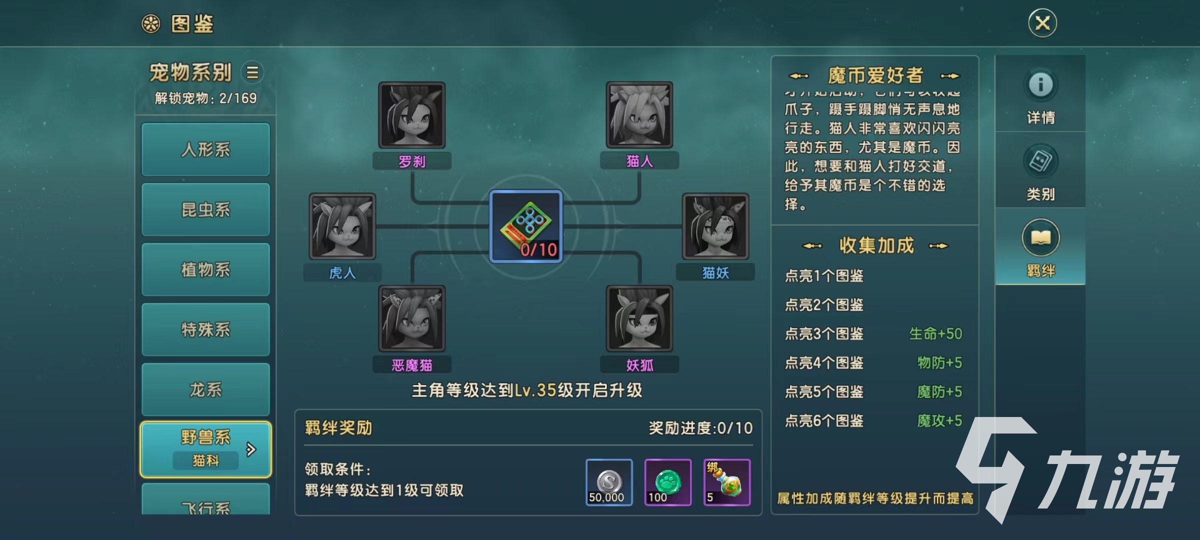魔力寶貝復興貓科寵物有哪些 貓科寵物詳解