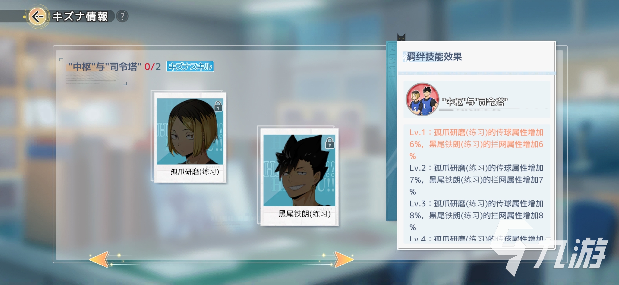 排球少年手游黑尾铁朗怎么样 黑尾铁朗技能强度评测