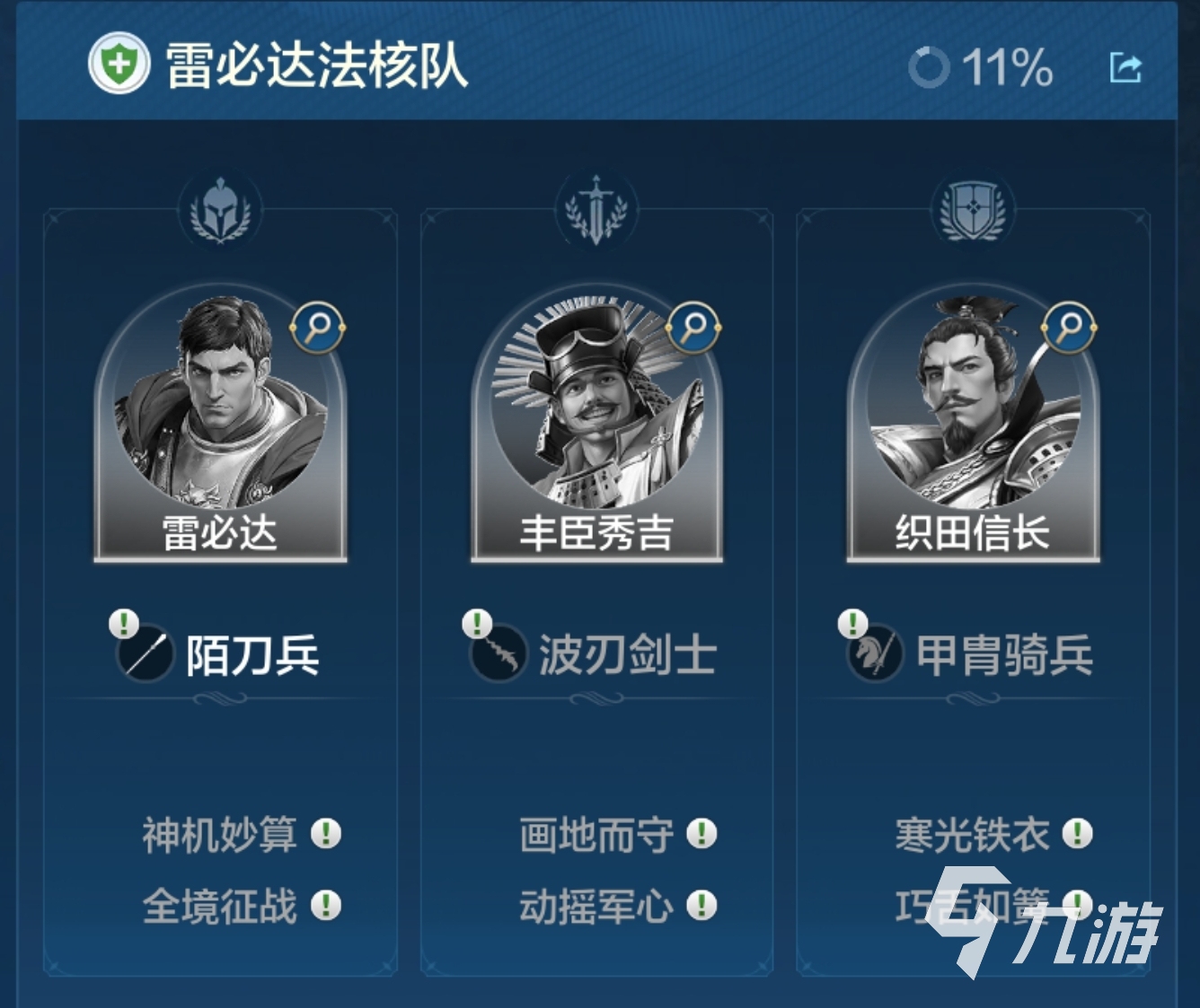 世界启元丰臣秀吉阵容怎么搭配 世界启元丰臣秀吉阵容推荐