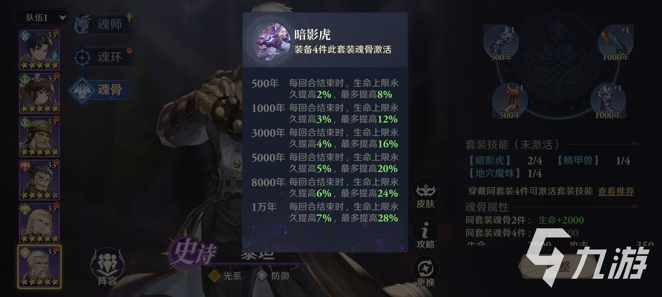 斗羅大陸逆轉(zhuǎn)時空暗影虎套裝怎么樣 暗影虎套裝屬性詳解