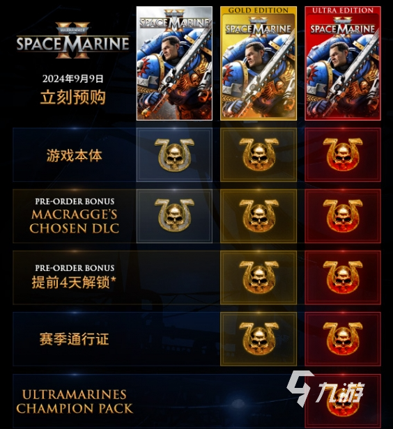 战锤40K星际战士2终极版有什么拿 战锤40K星际战士2预购奖励有什么