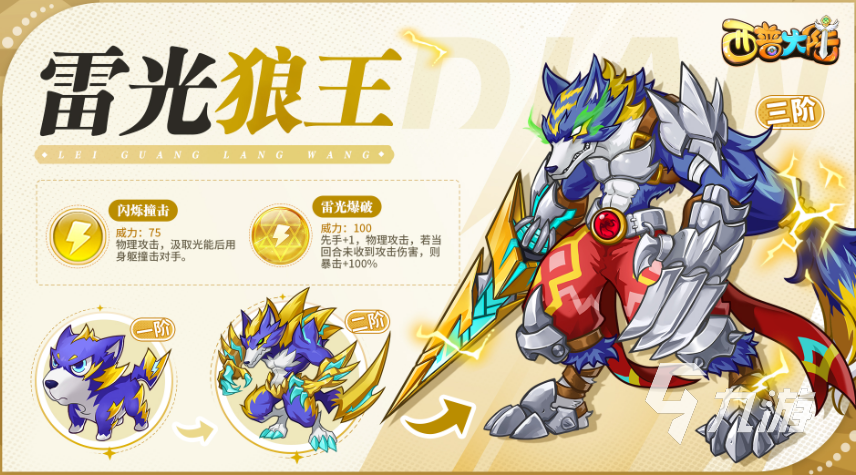 西普大陆手游雷光狼王介绍 西普大陆手游雷光狼王怎么样