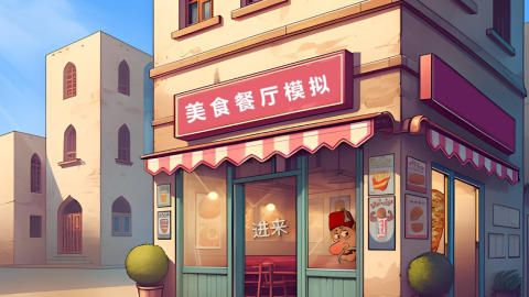 美食餐厅模拟截图1