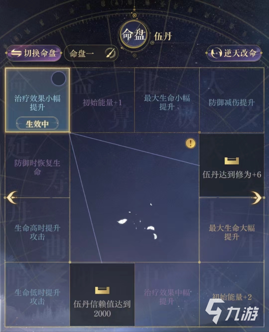 如鸢伍丹命盘推荐 如鸢伍丹命盘选择攻略