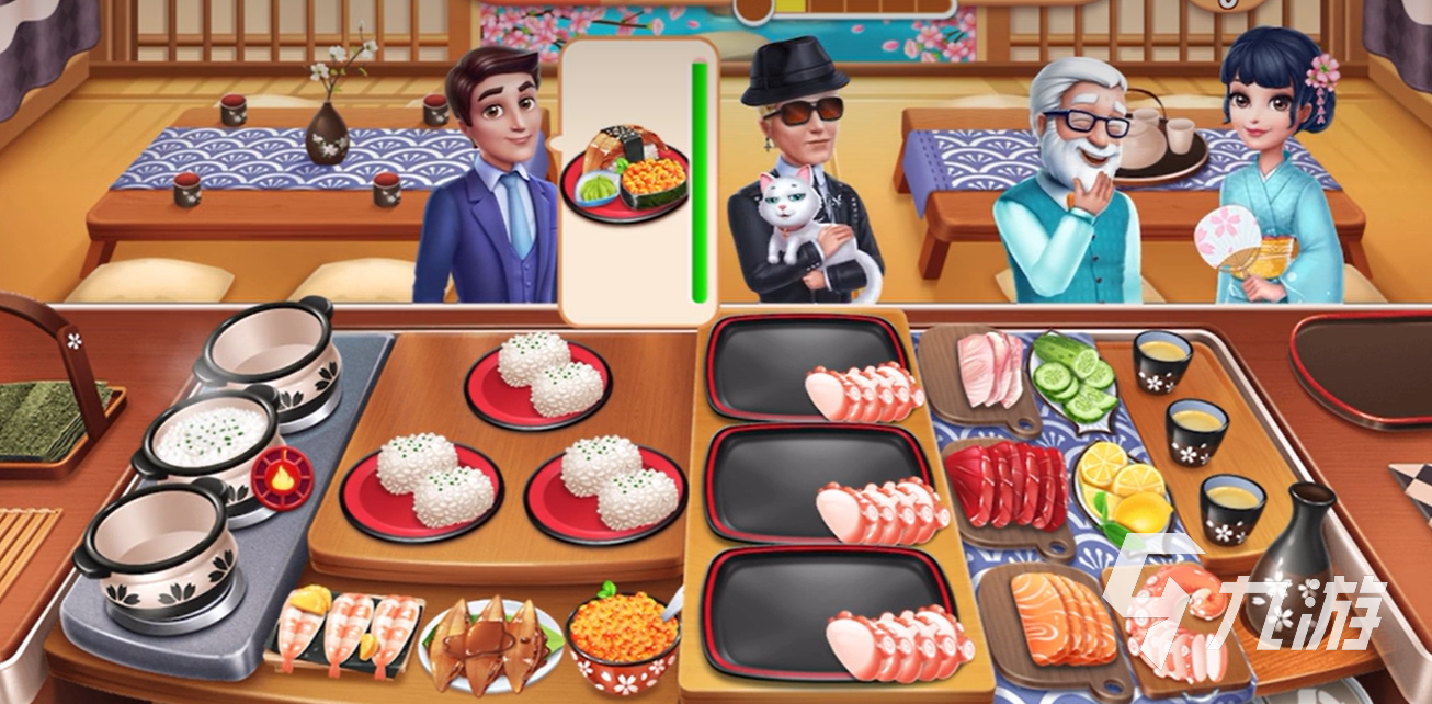 风味美食街日本攻略 风味美食街日本寿司店通关技巧