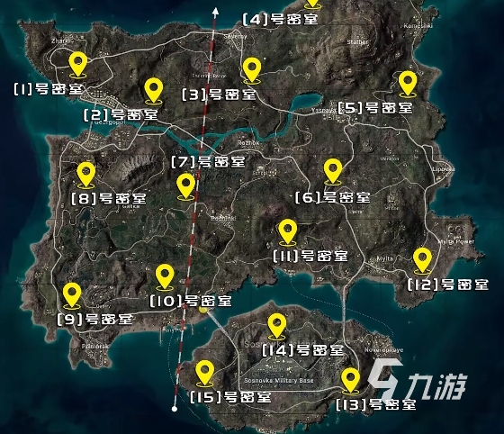 絕地求生艾倫格密室位置在哪 絕地求生艾倫格密室位置分享