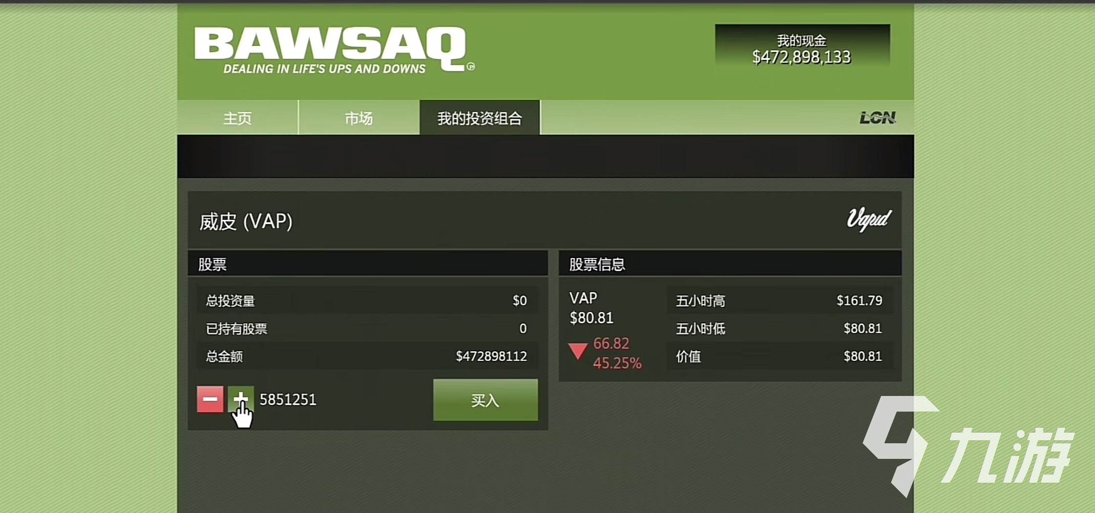 gta5威皮股票怎么买 gta5威皮股票赚钱技巧