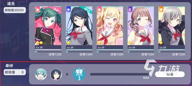 初音未来缤纷舞台羁绊等级是什么 初音未来缤纷舞台牵绊等级如何提升