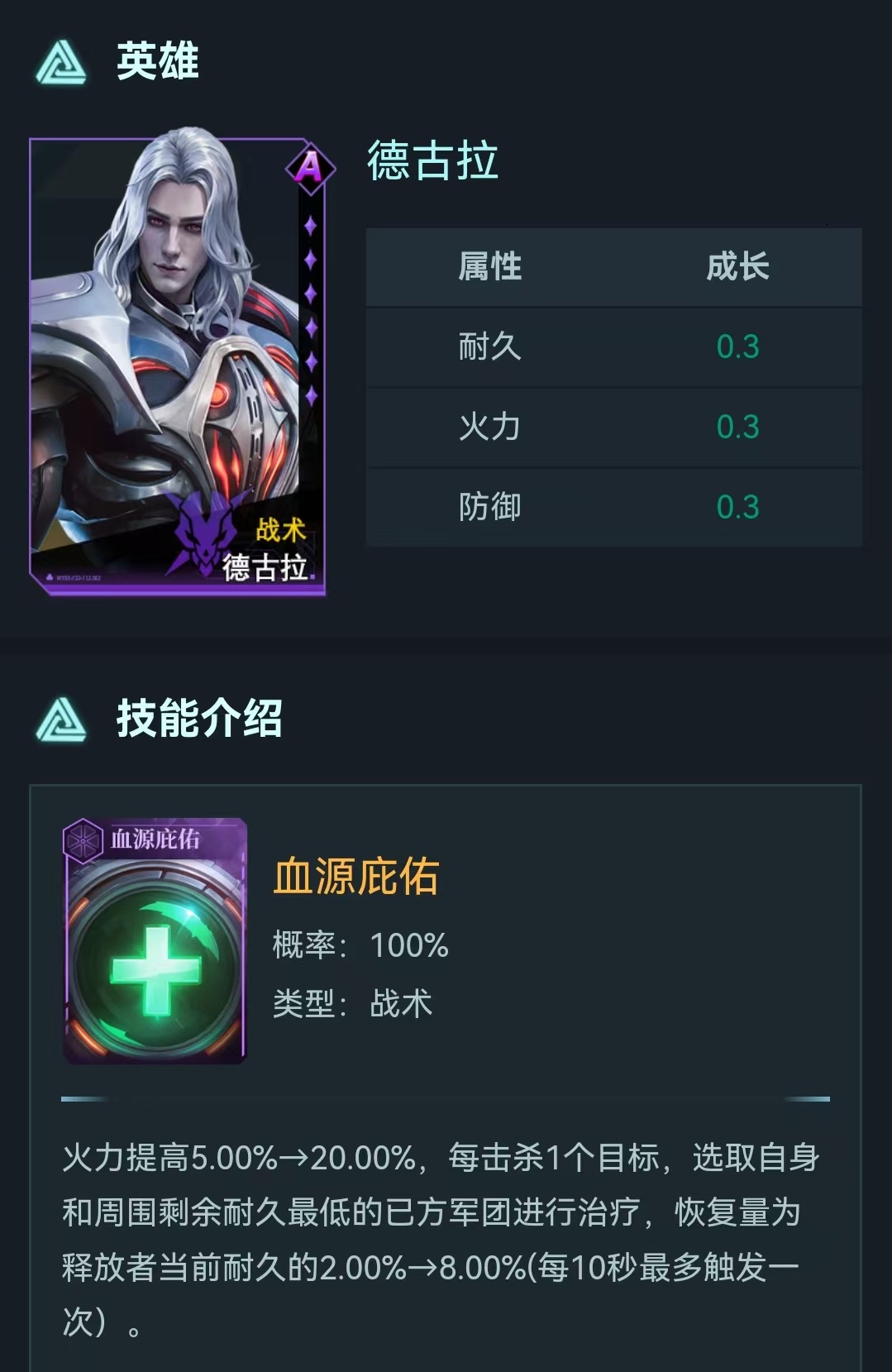 群星紀(jì)元德古拉怎么樣 德古拉技能效果分析截圖