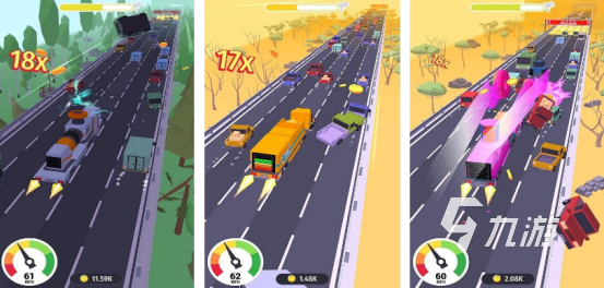 火爆的横冲直撞游戏有没有必玩的横冲直撞手游推荐2025