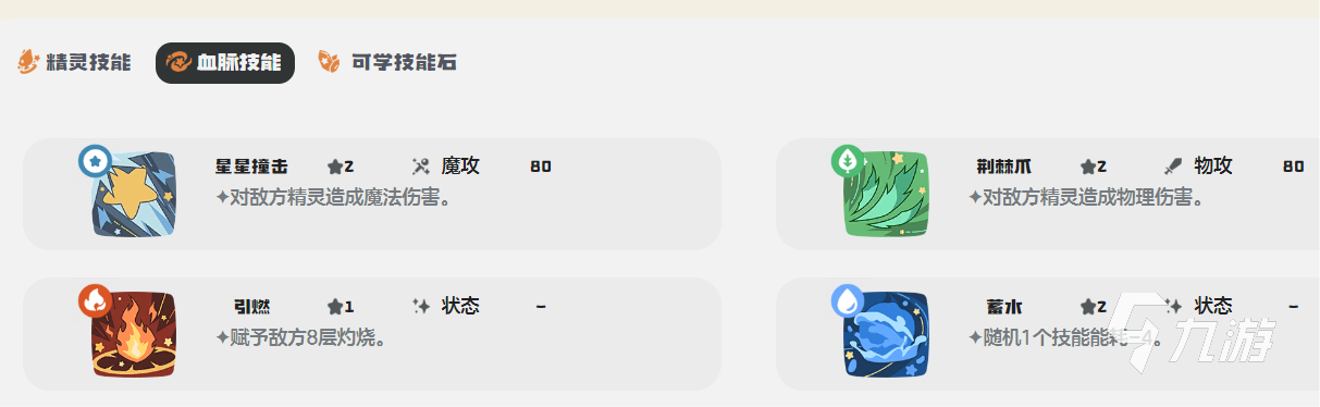 洛克王国世界兽花蕾技能搭配攻略 <a id='link_pop' class='keyword-tag' href='https://www.9game.cn/lkwgsy/'>洛克王国手游</a>兽花蕾技能怎么搭配
