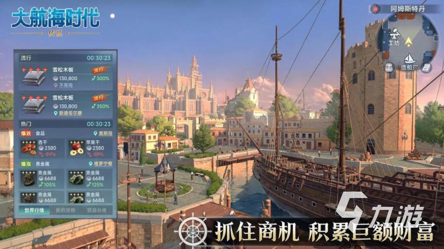 大航海時代傳說公測時間介紹 大航海時代傳說什么時候上線