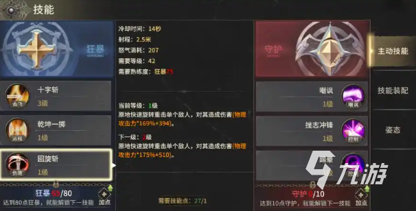 奇迹世界起源狂战士技能加点攻略 奇迹世界起源狂战士加点推荐