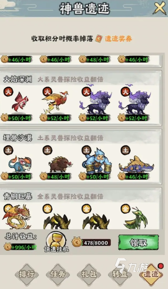 神器傳說靈獸怎么選 神器傳說靈獸排行榜