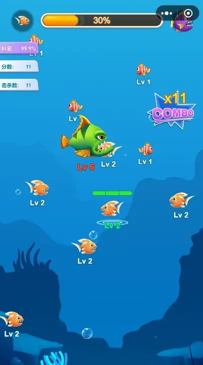 小魚吃魚變大魚的游戲叫什么 2025大魚吃小魚手游合集