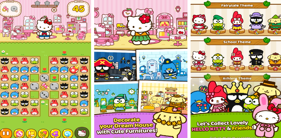 高人气hellokitty游戏有哪些 2025受欢迎的凯蒂猫手游排名截图