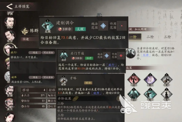 三国望神州陈群怎么样 三国望神州陈群强度解析