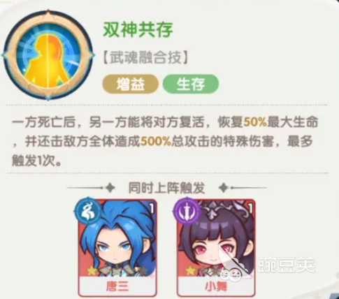 口袋斗罗大陆融合技有哪些 口袋斗罗大陆融合技介绍