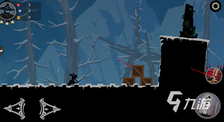 一个黑色忍者横版闯关的游戏叫什么 免费的忍者闯关手游下载2025