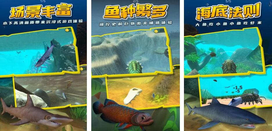鱼进化吞噬类的游戏都有哪些 经典的鱼进化吞噬类游戏分享2025截图