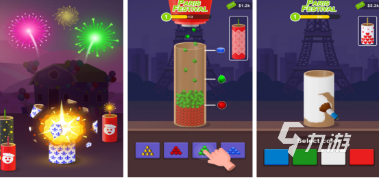 流行的放烟花游戏有哪些2025免费的放烟花手游下载合集
