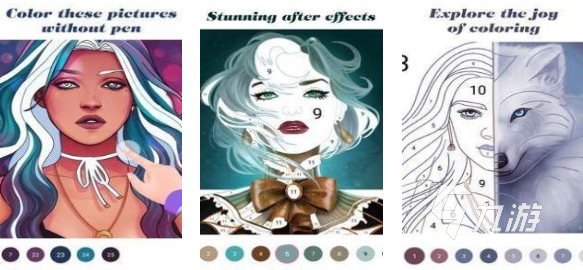 有趣的数字填色游戏下载推荐 好玩的填色游戏合集2025