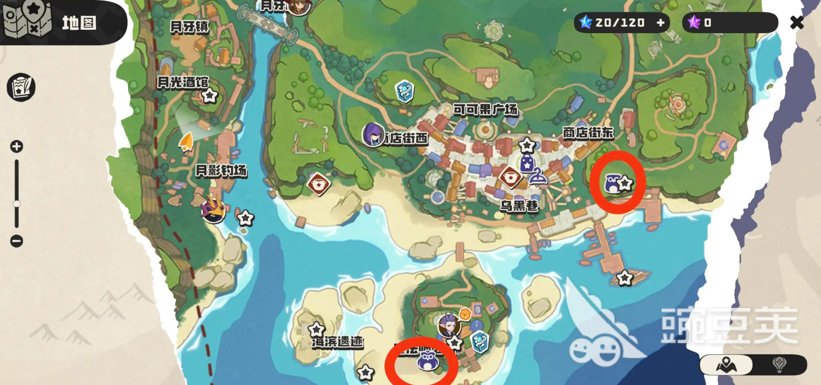 洛克王国世界黄色眠枭之星收集地点有哪些 洛克王国世界眠枭之星收集点分享