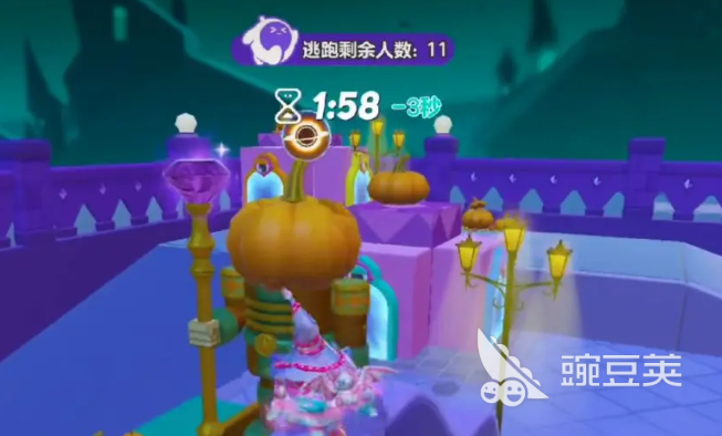 蛋仔派对南瓜入侵飞跃古堡点位分享 蛋仔派对南瓜入侵飞跃古堡躲藏点一览