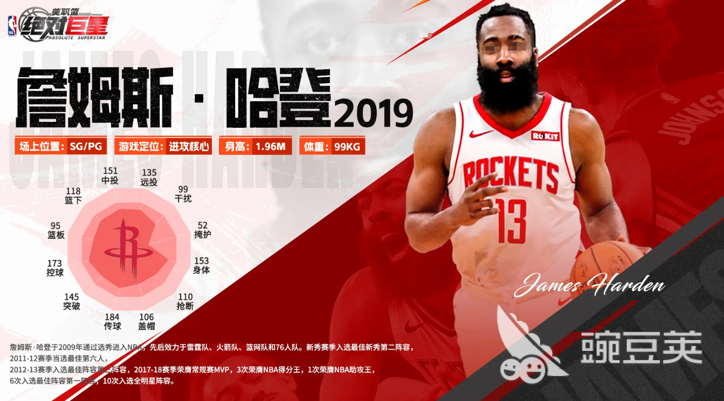 美职篮绝对巨星哈登怎么样 美职篮绝对巨星哈登介绍