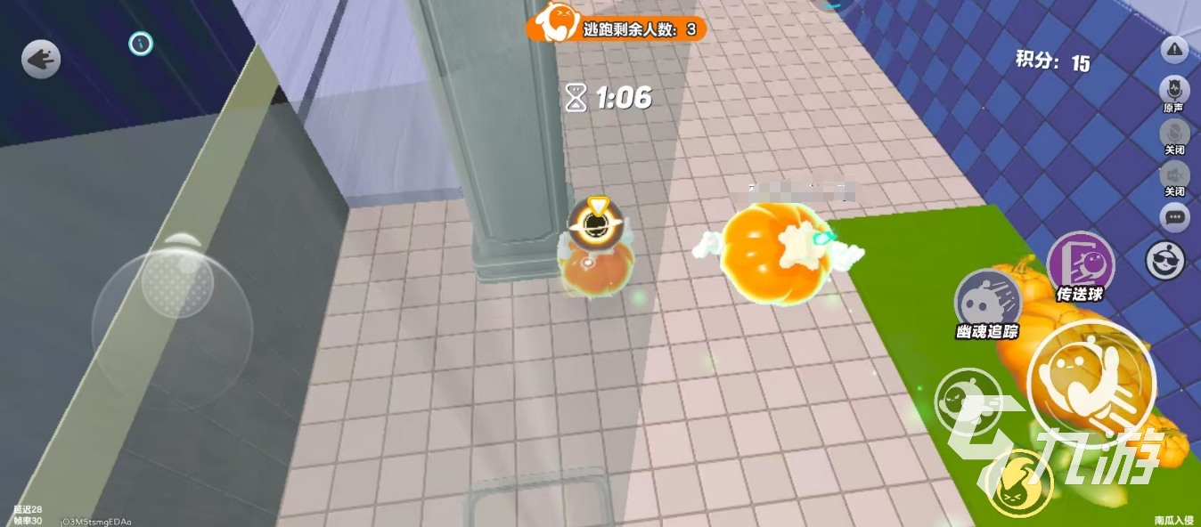 蛋仔派对南瓜入侵飞跃古堡点位全攻略分享