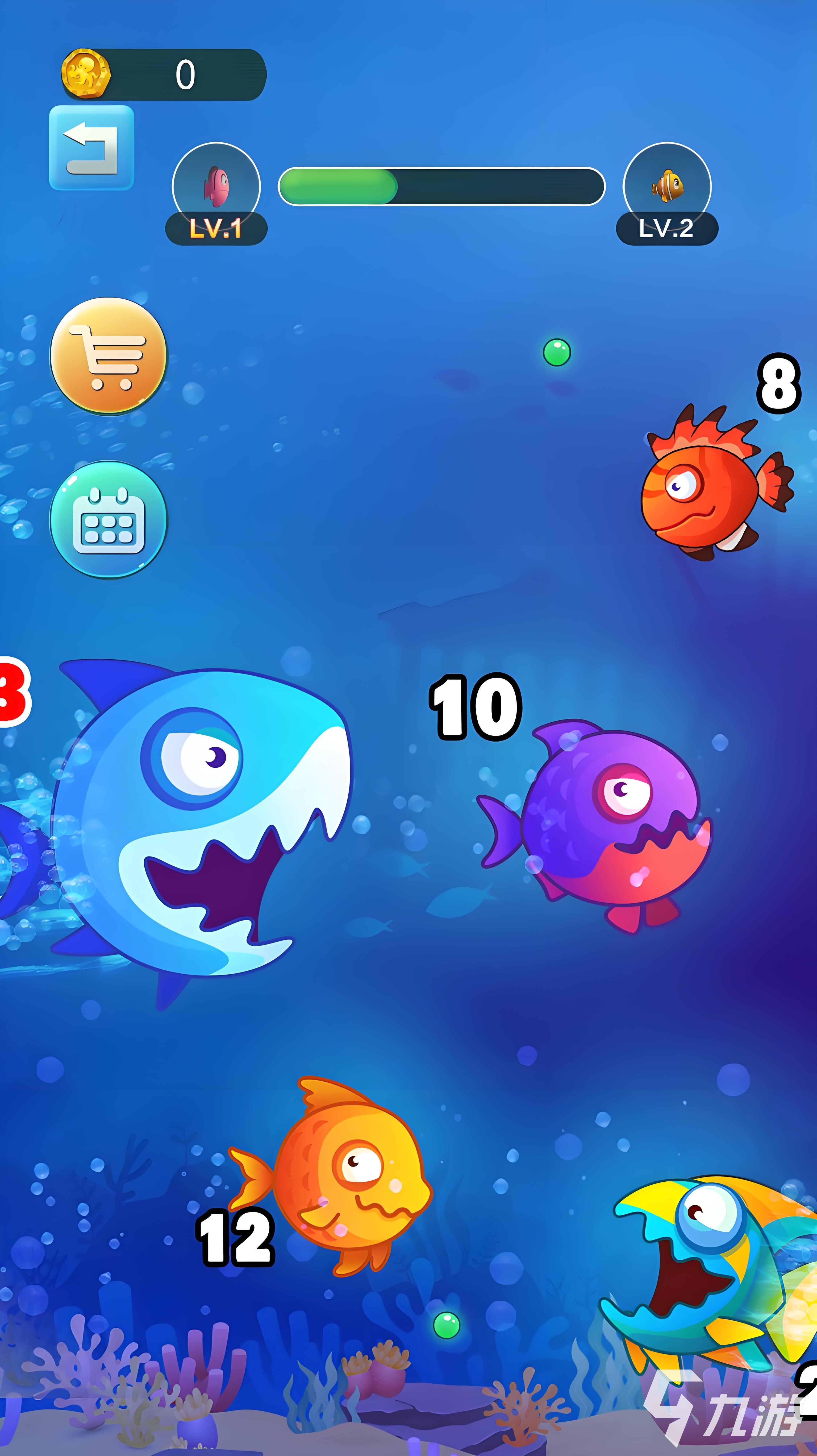 鱼吃鱼游戏哪些好玩 2025必玩的鱼吃鱼游戏下载排行榜