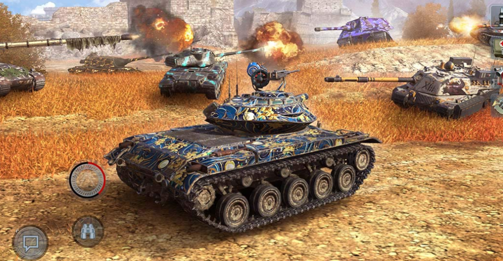好玩的坦克射击游戏有哪些 有趣的坦克射击游戏盘点2025截图