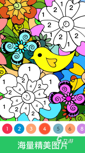 数字填色游戏有哪些介绍2025 必玩的数字填色游戏分享