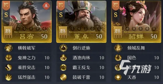 九牧之野吕布技能是什么 九牧之野吕布配队攻略