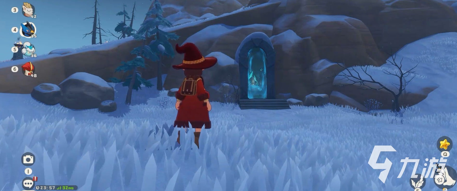 洛克王国世界星霜崖地跑图教程 洛克王国世界星霜崖地怎么跑图