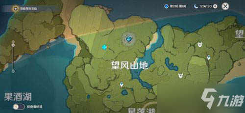 原神蒙德地灵龛位置